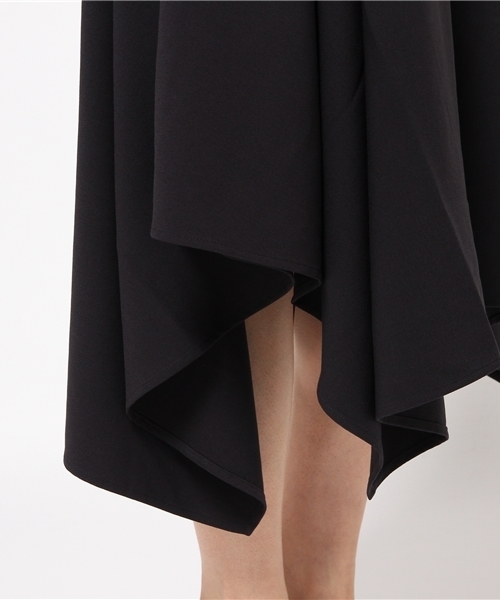 ROSE BUD（ローズバッド）の「LSK-15225 W/ELASTIC SQUARE SKIRT（スカート・レディース・ベージュ/ネイビー・ONE SIZE）」の5枚目の写真