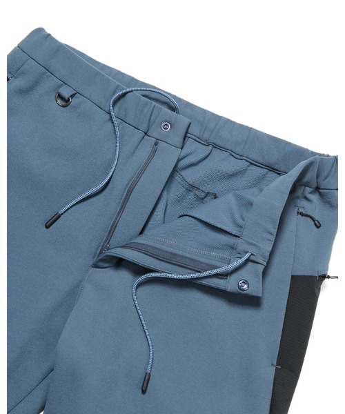 SOPHNET. 多ポケット ギミック ワークパンツ SOPHNET．(ソフネット) SHIRRING SLIM FIT SLACKSスラックス