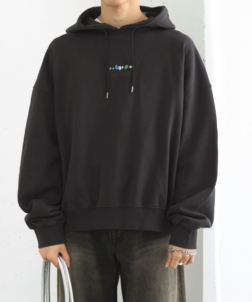 セール】Gem Stone Cropped Hoodie（パーカー）｜SENSE OF PLACE by