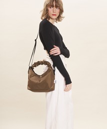 GATHER HANDLE BAG/ギャザーハンドルバッグ