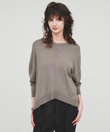 cloenc | 【着痩せニット】イレヘムニットプルオーバー(ニット/セーター)