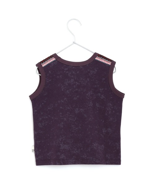 MAKE YOUR DAY（メイクユアデイ）の「チロリアンスリーブレスTシャツ■80～140cm（Tシャツ/カットソー・キッズ・グレー/ブラウン・90/100/110/120/130/140/80）」の15枚目の写真