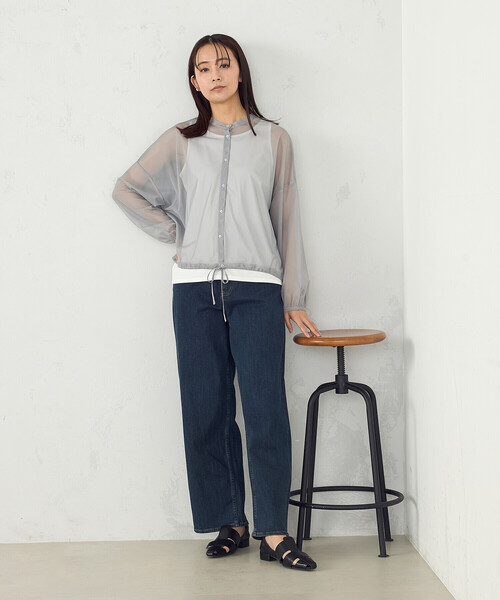 セットアイテム】シアーシャツ＋タンクトップ（Tシャツ/カットソー