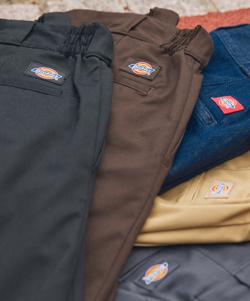 Dickies/ディッキーズ 別注 TCツイル ツータック イージーワイドハーフ