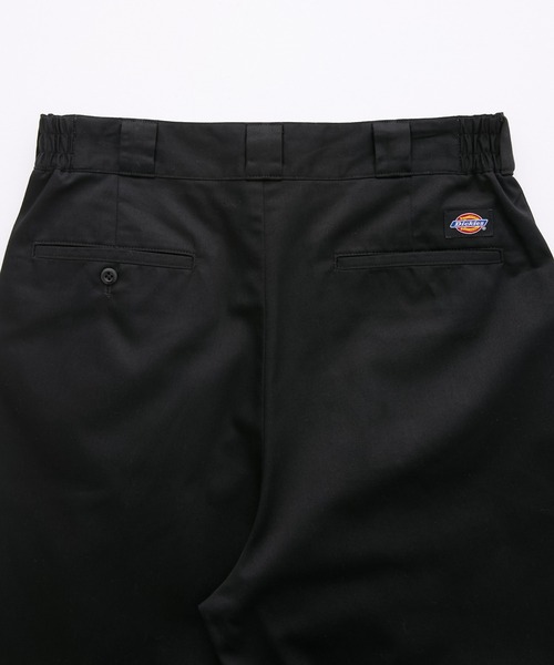 Dickies（ディッキーズ）の「Dickies/ディッキーズ 別注 TCツイル ツータック イージーワイドハーフパンツ【THE CRAFT CREW PRODUCTS】（チノパンツ・メンズ・カーキ/チャコール/ベージュ/ブルー/スミクロ/ブラック/ダークブラウン/インディゴブルー・S/2L/L/M）」の18枚目の写真
