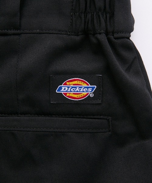 Dickies（ディッキーズ）の「Dickies/ディッキーズ 別注 TCツイル ツータック イージーワイドハーフパンツ【THE CRAFT CREW PRODUCTS】（チノパンツ・メンズ・カーキ/チャコール/ベージュ/ブルー/スミクロ/ブラック/ダークブラウン/インディゴブルー・S/2L/L/M）」の14枚目の写真