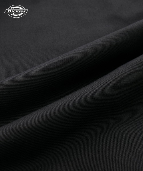 Dickies（ディッキーズ）の「Dickies/ディッキーズ 別注 TCツイル ツータック イージーワイドハーフパンツ【THE CRAFT CREW PRODUCTS】（チノパンツ・メンズ・カーキ/チャコール/ベージュ/ブルー/スミクロ/ブラック/ダークブラウン/インディゴブルー・S/2L/L/M）」の9枚目の写真