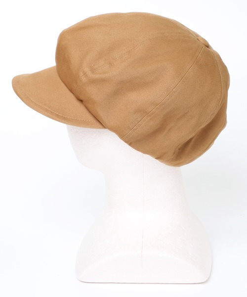 14+（イチヨンプラス）の「ふっくらキャス（キャスケット・レディース・カーキ/ブラック/オフホワイト/ベージュ・M）」の6枚目の写真