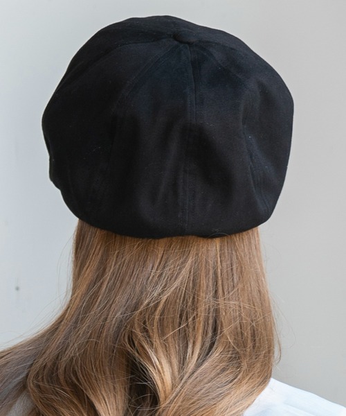 14+（イチヨンプラス）の「ふっくらキャス（キャスケット・レディース・カーキ/ブラック/オフホワイト/ベージュ・M）」の16枚目の写真