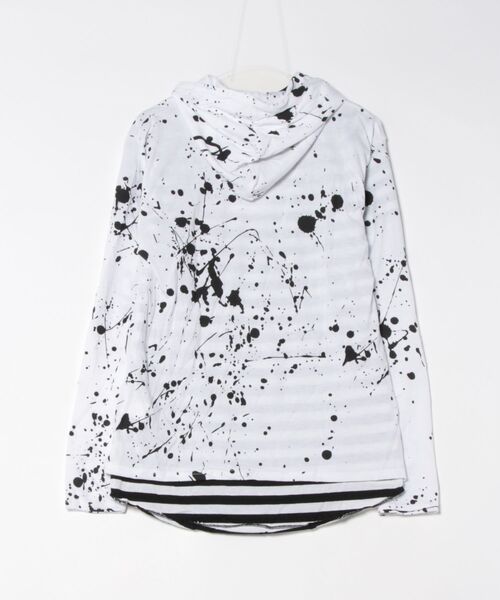 B.I.D.(ビーアイディー)の「《Growth by Grail》2SET カットソー(パーカー・メンズ・ブラック/ホワイト・LARGE/MEDIUM)」の3枚目の写真