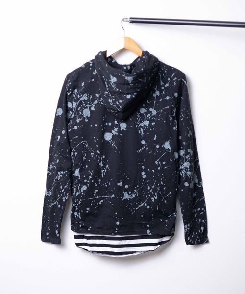 B.I.D.(ビーアイディー)の「《Growth by Grail》2SET カットソー(パーカー・メンズ・ブラック/ホワイト・LARGE/MEDIUM)」の5枚目の写真