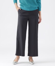 TRANS WORK（トランスワーク）の「【ウォッシャブル】フルダルストレッチツイルワイドストレートパンツ（その他パンツ）」