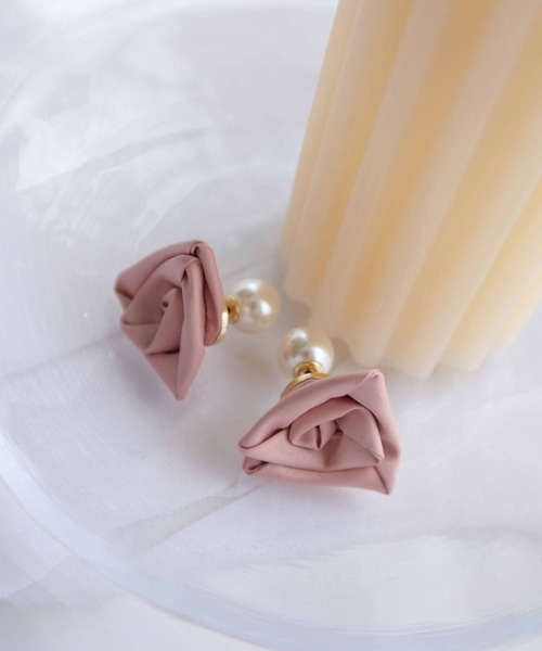 Dorry Doll（ドリードール）の「ロージーピアス（ピアス（両耳用）・レディース・ピンク/ブラック・FREE）」の18枚目の写真