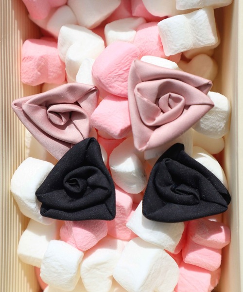 Dorry Doll（ドリードール）の「ロージーピアス（ピアス（両耳用）・レディース・ピンク/ブラック・FREE）」の14枚目の写真