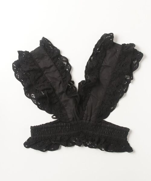 ROSE BUD(ローズバッド)の「(CREOLME)LACE BUSTIER(シャツ/ブラウス・レディース・ホワイト/ブラック・ONE SIZE)」の12枚目の写真