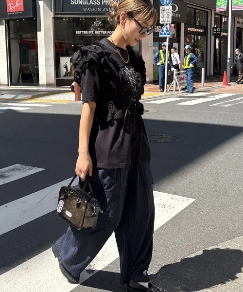 ROSE BUD(ローズバッド)の「(CREOLME)LACE BUSTIER(シャツ/ブラウス・レディース・ホワイト/ブラック・ONE SIZE)」の10枚目の写真