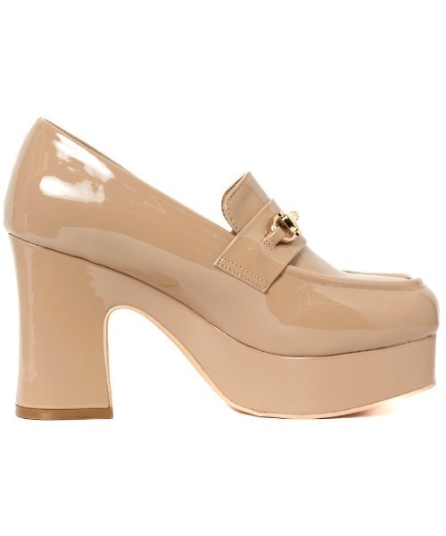 REZOY（リゾイ）の「【REZOY】ユニットソール厚底ビットローファー（ローファー・レディース・アイボリー/ベージュ系/ブラック・S/M/L/LL）」の15枚目の写真