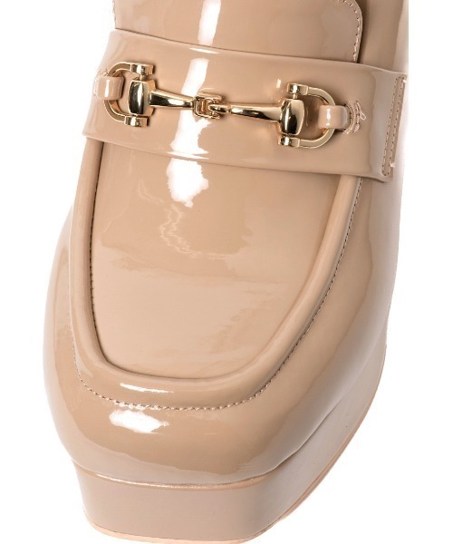 REZOY（リゾイ）の「【REZOY】ユニットソール厚底ビットローファー（ローファー・レディース・アイボリー/ベージュ系/ブラック・S/M/L/LL）」の16枚目の写真