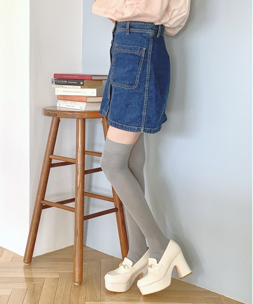 REZOY（リゾイ）の「【REZOY】ユニットソール厚底ビットローファー（ローファー・レディース・アイボリー/ベージュ系/ブラック・S/M/L/LL）」の18枚目の写真