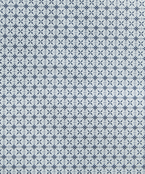 MEN'S MELROSE（メンズメルローズ）の「HITOYOSHIダブルネーム ｜ ヴィンテージパターンワイドカラーシャツ（シャツ/ブラウス・メンズ・ブルー/ライトベージュ・4/3/2/5）」の13枚目の写真