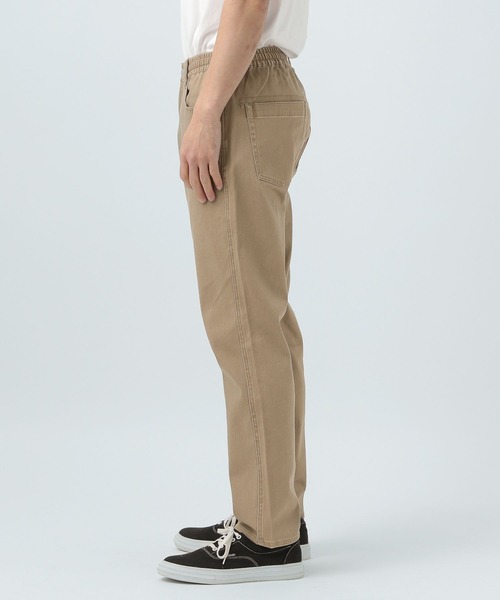 BAYFLOW（ベイフロー）の「[大人見え]スリムストレッチサテンパンツ≪ストレッチ≫（チノパンツ・メンズ・ベージュ/カーキ/チャコール・MEDIUM/LARGE）」の8枚目の写真