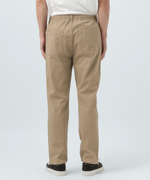 BAYFLOW（ベイフロー）の「[大人見え]スリムストレッチサテンパンツ≪ストレッチ≫（チノパンツ・メンズ・ベージュ/カーキ/チャコール・MEDIUM/LARGE）」の9枚目の写真