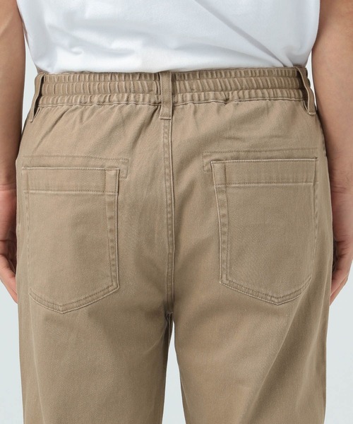 BAYFLOW（ベイフロー）の「[大人見え]スリムストレッチサテンパンツ≪ストレッチ≫（チノパンツ・メンズ・ベージュ/カーキ/チャコール・MEDIUM/LARGE）」の12枚目の写真
