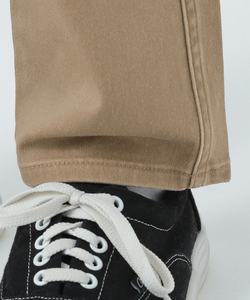 BAYFLOW（ベイフロー）の「[大人見え]スリムストレッチサテンパンツ≪ストレッチ≫（チノパンツ・メンズ・ベージュ/カーキ/チャコール・MEDIUM/LARGE）」の15枚目の写真