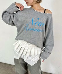WHO'S WHO gallery | New Romanticワンオフショルトップス(スウェット)