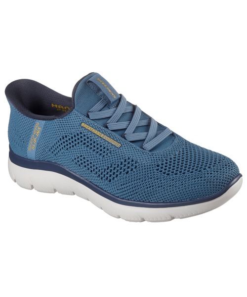 SKECHERS(スケッチャーズ)の「SKECHERS SUMMITS-PERFO / スケッチャーズ サミッツ ペルフォ(スニーカー・メンズ・ブラック/レッド/ホワイト×ブラック/ライトブルー・25.5cm/28cm/27.5cm/27cm/26.5cm/26cm/25cm)」の4枚目の写真