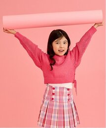 新品送料無料USMサイズケイトスペードニューヨーク花柄ニットトップス　オレンジ系 KA4243AW003436_fw_thumbM.jpg