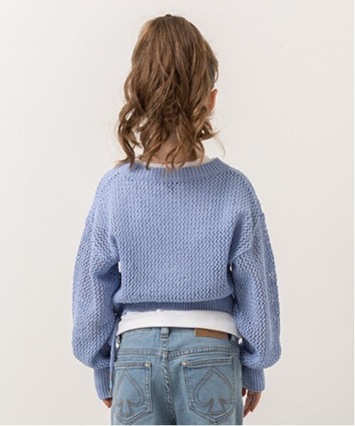kate spade new york kids(ケイトスペードニューヨーク)の「トドラー メッシュニット&Tシャツセット(アンサンブル・キッズ・サックスブルー/チェリーピンク・130cm/120cm)」の16枚目の写真