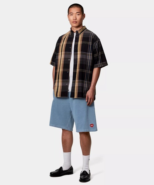Carhartt WIP(カーハートダブリューアイピー)の「Carhartt WIP/カーハートダブリューアイピー スウェットショーツ ワンポイント セットアップ対応 INGO SWEAT SHORT I034499(その他パンツ・メンズ・ダークブルー/ブラック/ライトブルー・XL/L/M)」の10枚目の写真