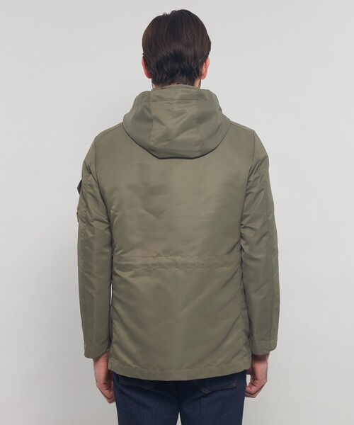 MACKINTOSH LONDON(マッキントッシュ ロンドン)の「【WEB・一部店舗限定】【BERWICK】ナイロンツイルフーデッドブルゾン(ブルゾン・メンズ・ネイビー/グリーン系その他3・38/40)」の11枚目の写真