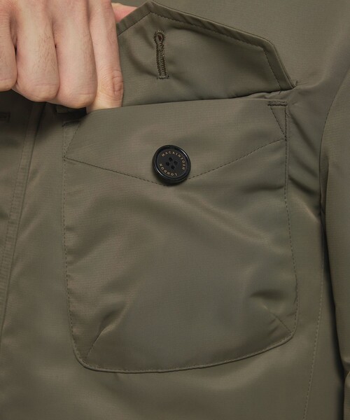 MACKINTOSH LONDON(マッキントッシュ ロンドン)の「【WEB・一部店舗限定】【BERWICK】ナイロンツイルフーデッドブルゾン(ブルゾン・メンズ・ネイビー/グリーン系その他3・38/40)」の5枚目の写真