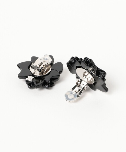 BEAMS BOY(ビームスボーイ)の「ATOLASOLAS / earrings(イヤリング・レディース・ブラック/ホワイト・ONE SIZE)」の4枚目の写真