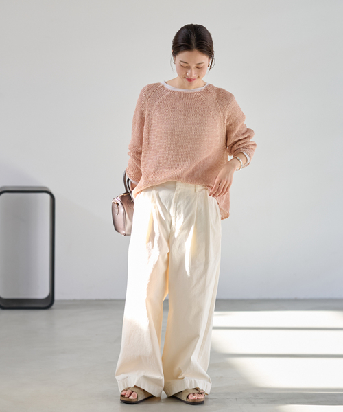FRAMeWORK（フレームワーク）の「≪追加≫LINEN CORD ニット2（ニット