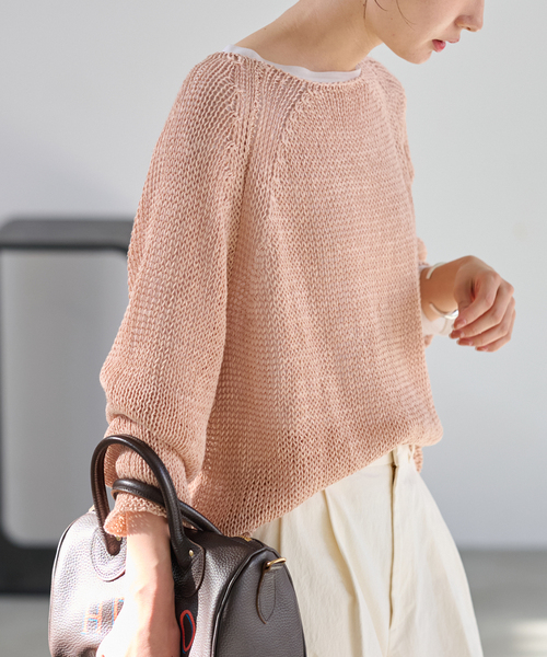 FRAMeWORK（フレームワーク）の「≪追加≫LINEN CORD ニット2（ニット