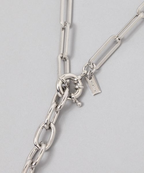 JEANASIS(ジーナシス)の「Yラインロングチェーンネックレス/290385(ネックレス・レディース・ゴールド/シルバー・FREE)」の7枚目の写真