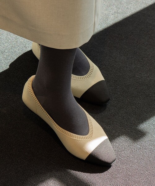 green label relaxing（グリーンレーベルリラクシング）の「＜MAEE＞コンプレッション ソックス / 着圧ソックス / 靴下（ソックス/靴下・レディース・ライム/ダークグレー/ネイビー・FREE）」の15枚目の写真