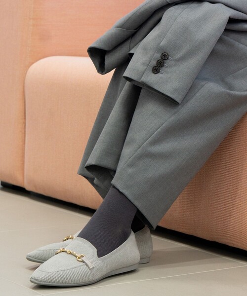 green label relaxing（グリーンレーベルリラクシング）の「＜MAEE＞コンプレッション ソックス / 着圧ソックス / 靴下（ソックス/靴下・レディース・ライム/ダークグレー/ネイビー・FREE）」の14枚目の写真