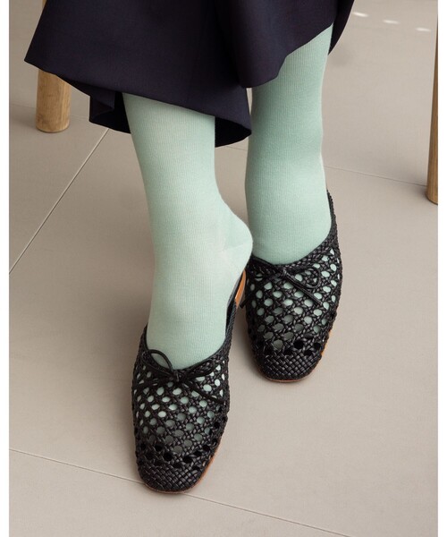 green label relaxing（グリーンレーベルリラクシング）の「＜MAEE＞コンプレッション ソックス / 着圧ソックス / 靴下（ソックス/靴下・レディース・ライム/ダークグレー/ネイビー・FREE）」の10枚目の写真