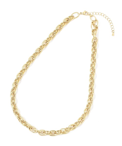 studio CLIP（スタディオクリップ）の「ダブルリンクチェーンネックレス（ネックレス・レディース・その他1/その他2・FREE）」の3枚目の写真