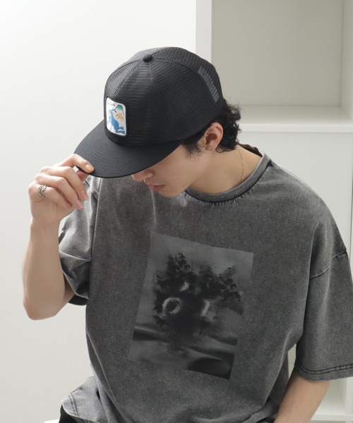 TOY　MACHINE（トイ　マシーン）の「【TOY MACHINE/トイマシーン】 TMC SECT MESH CROWN CAP / メッシュ キャップ（キャップ・メンズ・ブラック/ネイビー/ブラウン・57~59cm）」の7枚目の写真