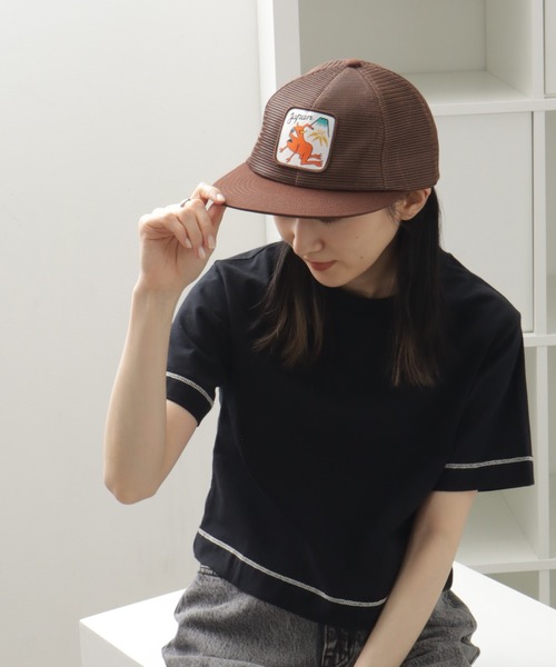 TOY　MACHINE（トイ　マシーン）の「【TOY MACHINE/トイマシーン】 TMC SECT MESH CROWN CAP / メッシュ キャップ（キャップ・メンズ・ブラック/ネイビー/ブラウン・57~59cm）」の9枚目の写真