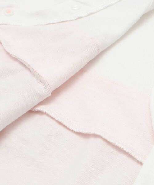 SLAP SLIP BABY（スラップスリップベビー）の「花柄シフォンドッキングロンパースベビー(70~80cm)（ロンパース・キッズ・ピンク系その他/イエロー系その他・70cm/80ｃｍ）」の12枚目の写真