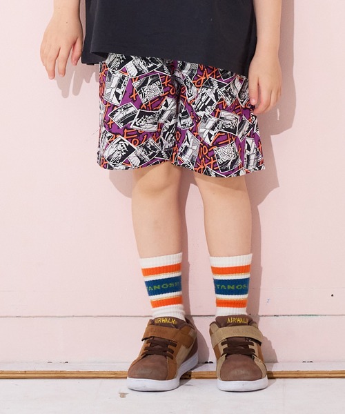 Life Support Products(ライフサポートプロダクツ)の「総柄ショートパンツ(その他パンツ・キッズ・ブルー/ライトブルー/キナリ/パープル/マスタード/ネイビー/ブラック/アイボリー/グリーン/オフホワイト・100/140/130/95/90/80/110/150/120)」の9枚目の写真