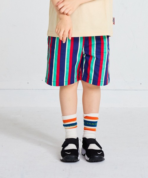 Life Support Products(ライフサポートプロダクツ)の「総柄ショートパンツ(その他パンツ・キッズ・ブルー/ライトブルー/キナリ/パープル/マスタード/ネイビー/ブラック/アイボリー/グリーン/オフホワイト・100/140/130/95/90/80/110/150/120)」の7枚目の写真