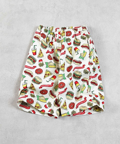 Life Support Products(ライフサポートプロダクツ)の「総柄ショートパンツ(その他パンツ・キッズ・ブルー/ライトブルー/キナリ/パープル/マスタード/ネイビー/ブラック/アイボリー/グリーン/オフホワイト・100/140/130/95/90/80/110/150/120)」の4枚目の写真