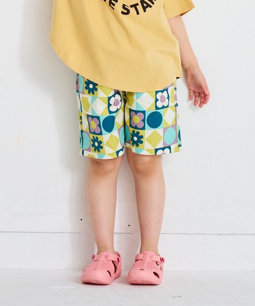 Life Support Products(ライフサポートプロダクツ)の「総柄ショートパンツ(その他パンツ・キッズ・ブルー/ライトブルー/キナリ/パープル/マスタード/ネイビー/ブラック/アイボリー/グリーン/オフホワイト・100/140/130/95/90/80/110/150/120)」の10枚目の写真